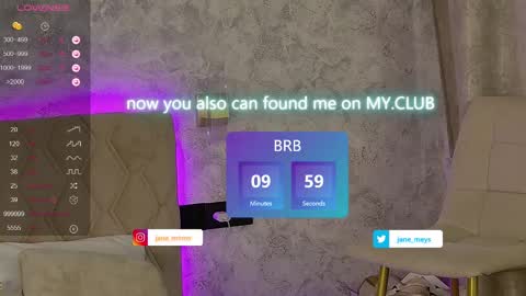 your kitty JANE roawww online show from February 23, 2025, 11:22 am