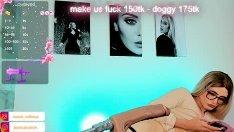 JESSI AND NAOMI online show from December 31, 2024, 11:06 pm