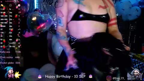  Jinx  online show from September 11, 2025, 2:11 am