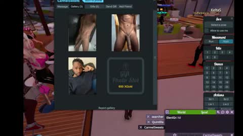 EleniGr online show from September 18, 2025, 4:53 pm