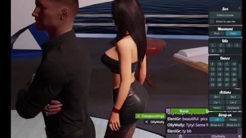 EleniGr online show from October 13, 2025, 6:24 am