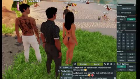 EleniGr online show from November 3, 2025, 8:10 pm