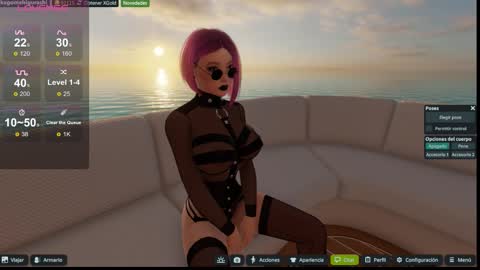 Snapshot of kagome__higurashi chatting on November 22, 2025, 4:44 am Emily online show from November 22, 2025, 4:44 am