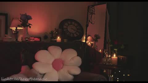 Snapshot of karathemagic chatting on July 26, 2026, 2:35 pm I am here around 5am GMT karathemagic online show from July 26, 2026, 2:35 pm
