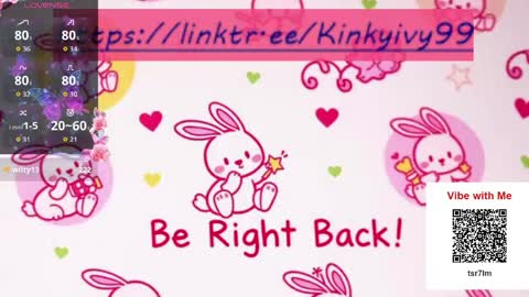 Snapshot of kinkyivy99 chatting on May 11, 2026, 3:23 am kinkyivy99 online show from May 11, 2026, 3:23 am