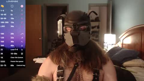 kinkywolf87 online show from February 3, 2025, 9:39 pm