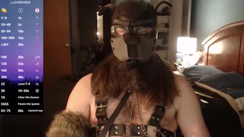 kinkywolf87 online show from March 9, 2025, 1:04 am