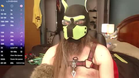 kinkywolf87 online show from April 21, 2026, 9:17 pm