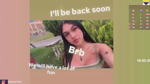 Kortneyhills - Aries online show from February 17, 2026, 2:19 am