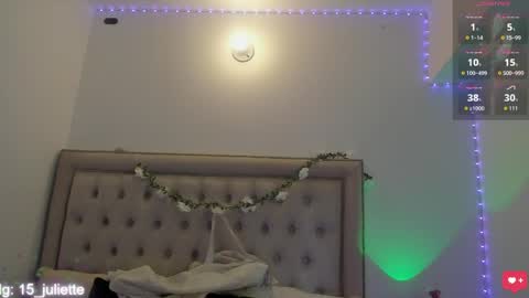 Juliette online show from April 19, 2026, 8:00 pm