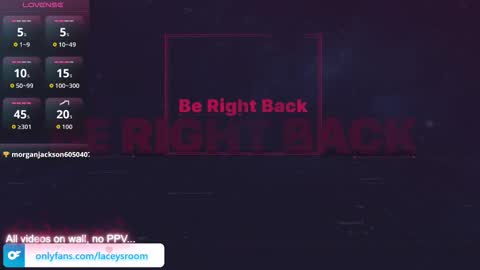 Laceysroom online show from November 10, 2025, 8:57 am