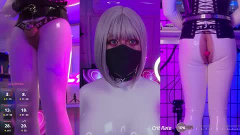 Latex Ruby online show from February 22, 2025, 7:01 am