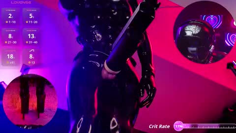 Latex Ruby online show from December 15, 2025, 1:21 am