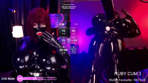 Latex Ruby online show from March 27, 2026, 2:06 am