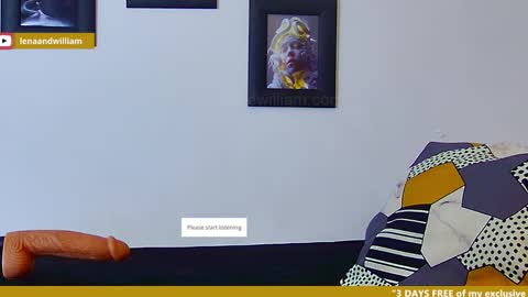 Lenaandwilliam online show from February 1, 2025, 7:02 pm