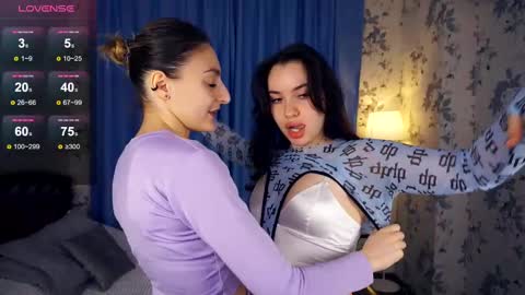 Hey hey our name is Mia  Elfy Lovense is active time to play   PVT IS OPEN  online show from February 12, 2025, 7:02 am