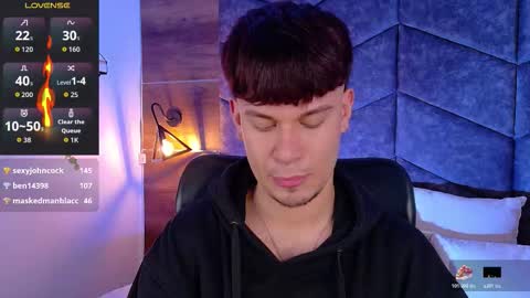 Liam Thunder online show from October 29, 2025, 3:09 am