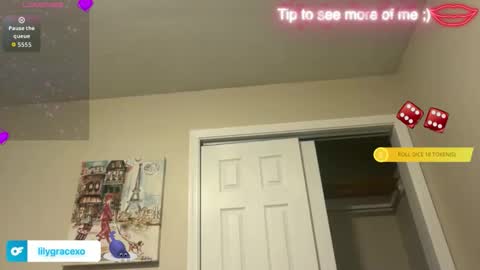 Snapshot of lilygracexoxo chatting on May 13, 2026, 4:37 pm Lily Grace online show from May 13, 2026, 4:37 pm