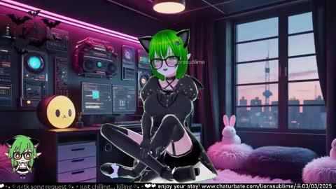 im Liora uwu   online show from March 4, 2025, 12:18 am