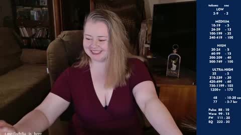 Lia online show from April 12, 2026, 7:52 pm