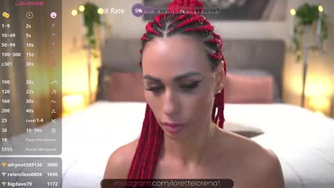 LoretteLorena online show from February 17, 2025, 5:14 am