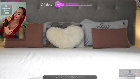 LoretteLorena online show from February 23, 2025, 8:11 pm