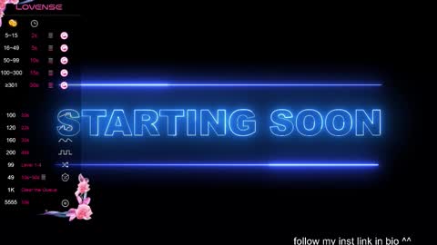 Loxy online show from November 2, 2025, 7:49 pm