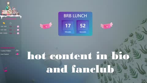 Snapshot of marie_diaze chatting on January 11, 2025, 11:12 am Marie LEAVE YOUR WITH ME online show from January 11, 2025, 11:12 am