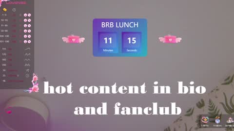 Snapshot of marie_diaze chatting on January 14, 2025, 8:20 am Marie LEAVE YOUR WITH ME online show from January 14, 2025, 8:20 am