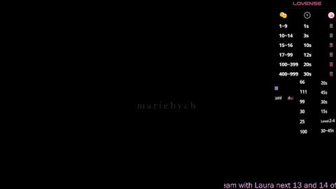 Maria  online show from November 30, 2025, 3:05 pm