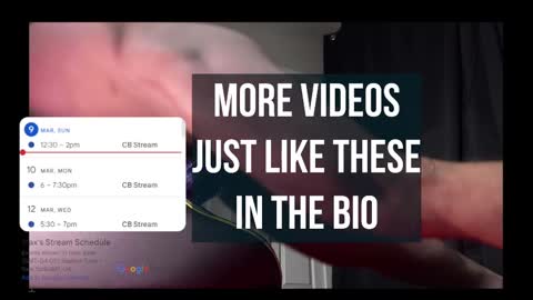 Maximus7871 online show from March 9, 2025, 6:00 pm