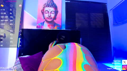 Snapshot of megandavidson chatting on January 25, 2025, 9:25 pm Kim online show from January 25, 2025, 9:25 pm