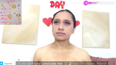 MEGAN  online show from March 1, 2025, 12:34 pm