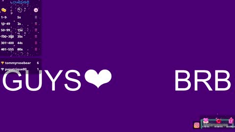 melanyrouse1 online show from February 2, 2025, 11:32 pm