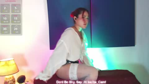 Snapshot of melita_cam chatting on July 18, 2026, 12:04 am Camelia P online show from July 18, 2026, 12:04 am