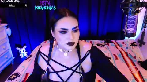Snapshot of metalpocahotass chatting on September 13, 2025, 9:36 pm MetalPocahotass online show from September 13, 2025, 9:36 pm