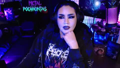 Snapshot of metalpocahotass chatting on November 22, 2025, 12:09 am MetalPocahotass online show from November 22, 2025, 12:09 am