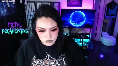 Snapshot of metalpocahotass chatting on March 12, 2026, 12:17 am MetalPocahotass online show from March 12, 2026, 12:17 am