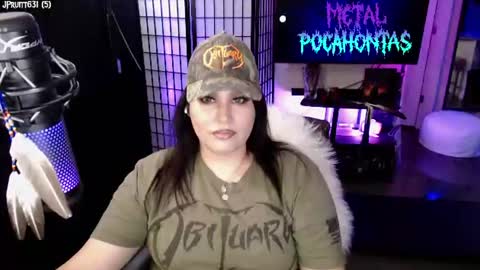 Snapshot of metalpocahotass chatting on June 20, 2026, 7:38 pm MetalPocahotass online show from June 20, 2026, 7:38 pm