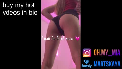 Mia Martskaya online show from January 17, 2025, 6:47 am