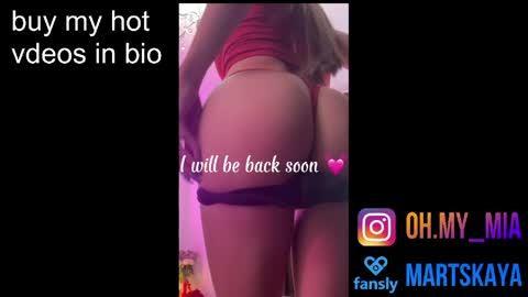 Snapshot of mia4sin chatting on June 4, 2026, 2:12 pm Mia Martskaya online show from June 4, 2026, 2:12 pm