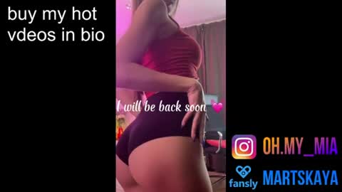 Snapshot of mia4sin chatting on June 11, 2026, 10:24 am Mia Martskaya online show from June 11, 2026, 10:24 am