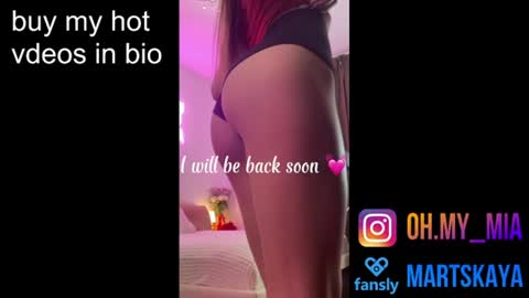 Mia Martskaya online show from June 19, 2026, 9:57 am
