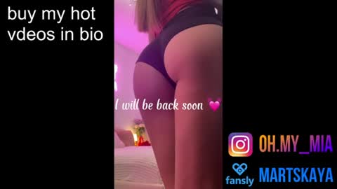 Mia Martskaya online show from June 29, 2026, 11:32 am