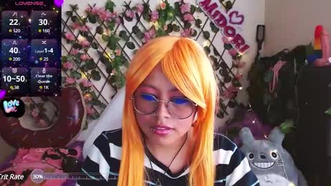 Midori 7u7 online show from January 25, 2025, 8:31 pm