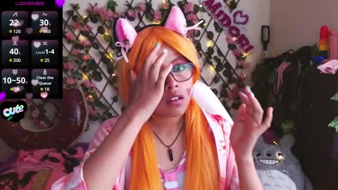 Midori 7u7 online show from January 30, 2025, 7:04 pm