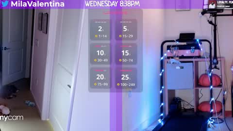 Mila Valentina online show from February 27, 2025, 1:38 am