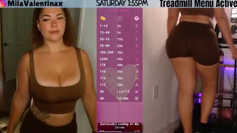 Snapshot of milavalentinax chatting on June 13, 2026, 5:55 pm Mila Valentina online show from June 13, 2026, 5:55 pm