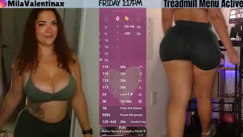 Snapshot of milavalentinax chatting on June 19, 2026, 5:17 pm Mila Valentina online show from June 19, 2026, 5:17 pm