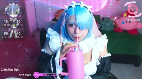 Snapshot of milkysakura chatting on May 3, 2026, 2:17 am Abby Lilia online show from May 3, 2026, 2:17 am